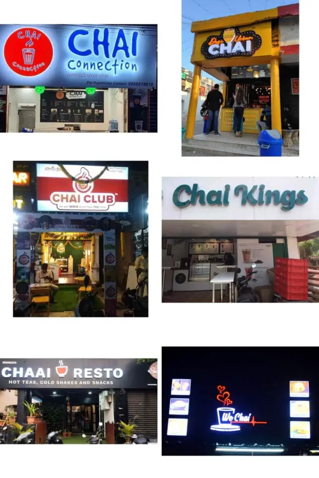 Chai shop board design ideas 