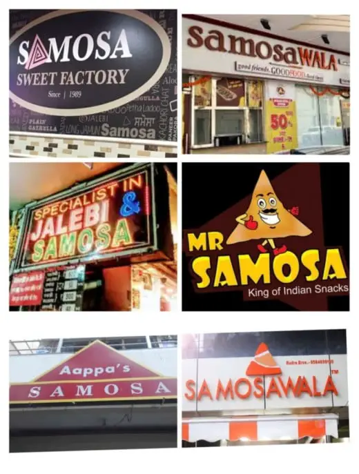 Samosa shop name 