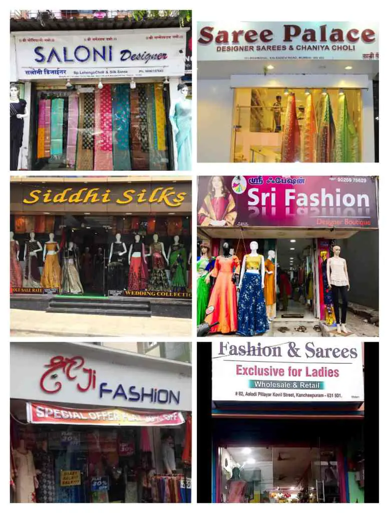 Saree shop name 